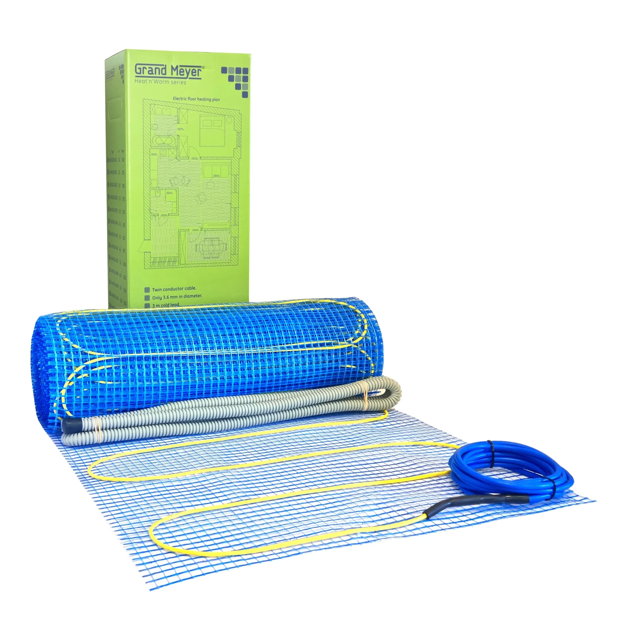 Elektrinis šildymo kilimėlis EcoNG170 170w 1m2